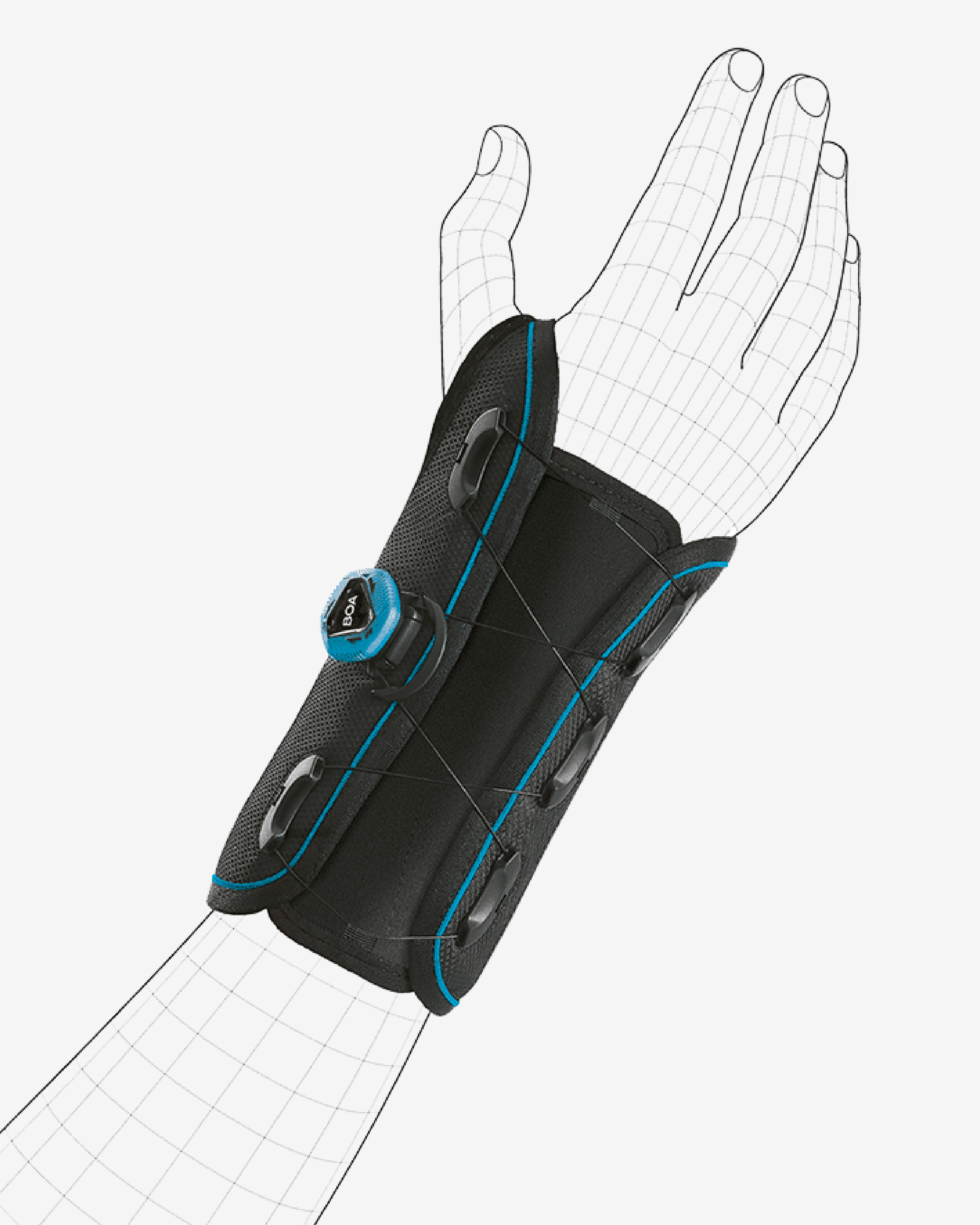 BOA® Semi-Rigid Wrist Brace