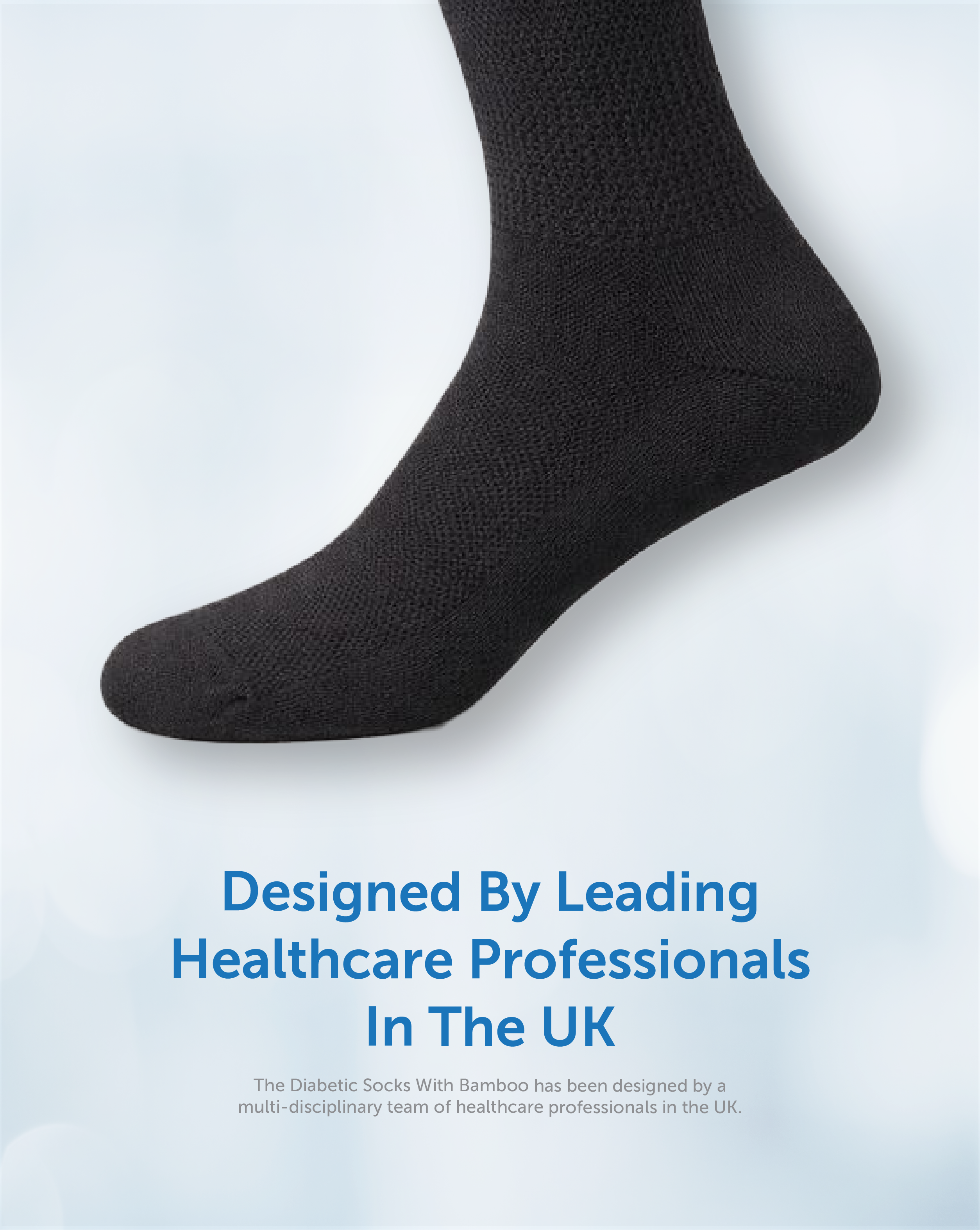 Diabetic Socks With Bamboo (Pair)