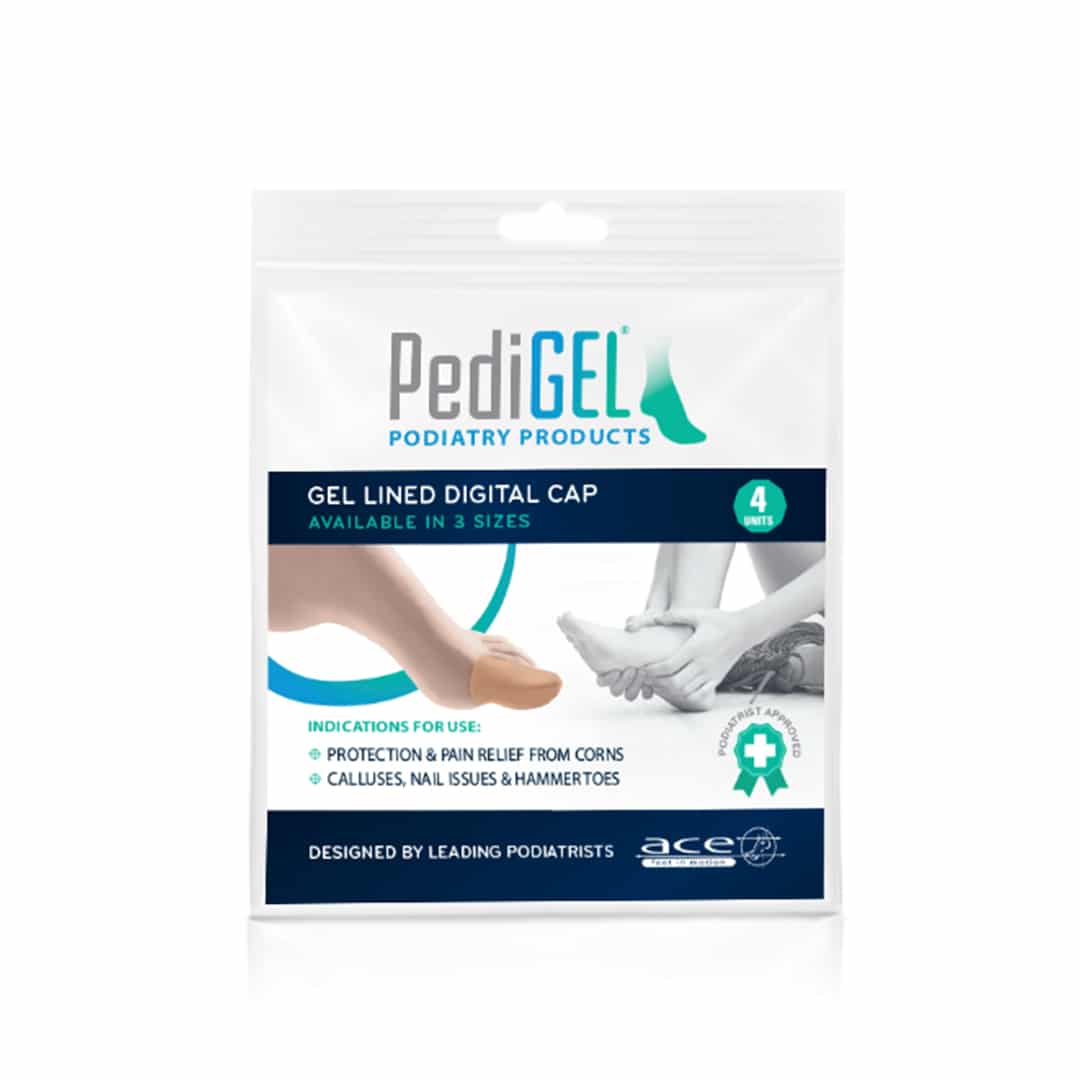 PediGel® Gel Lined Digital Cap (4 Units)
