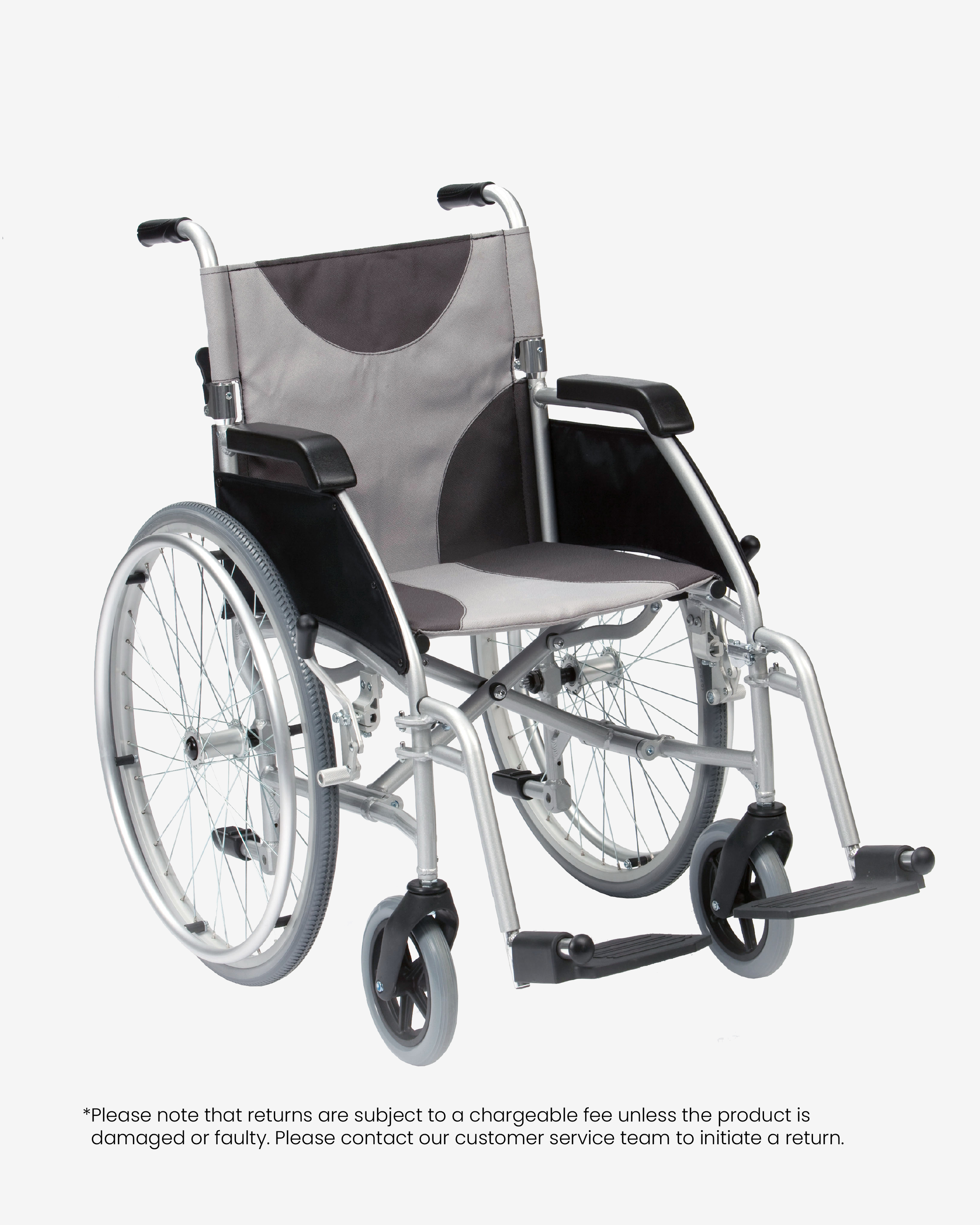 Ultralight Aluminium Wheelchair - 20"