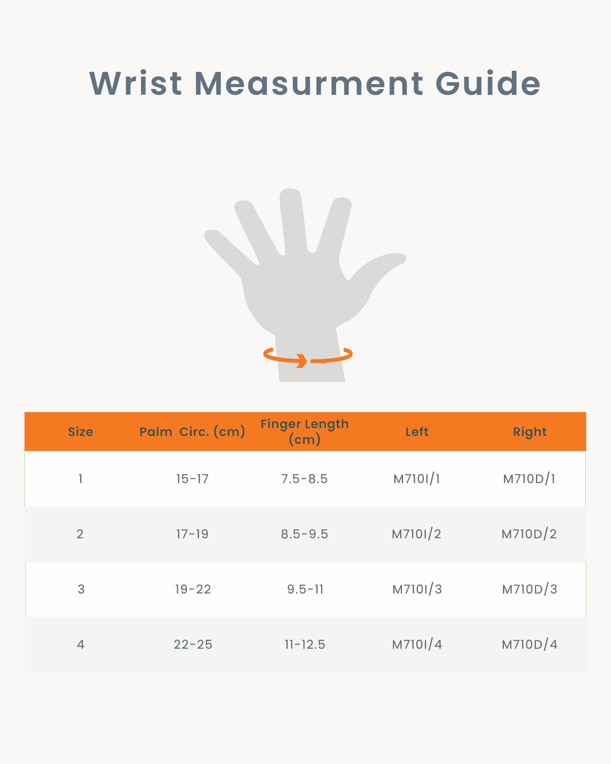 Immobilising Finger Glove