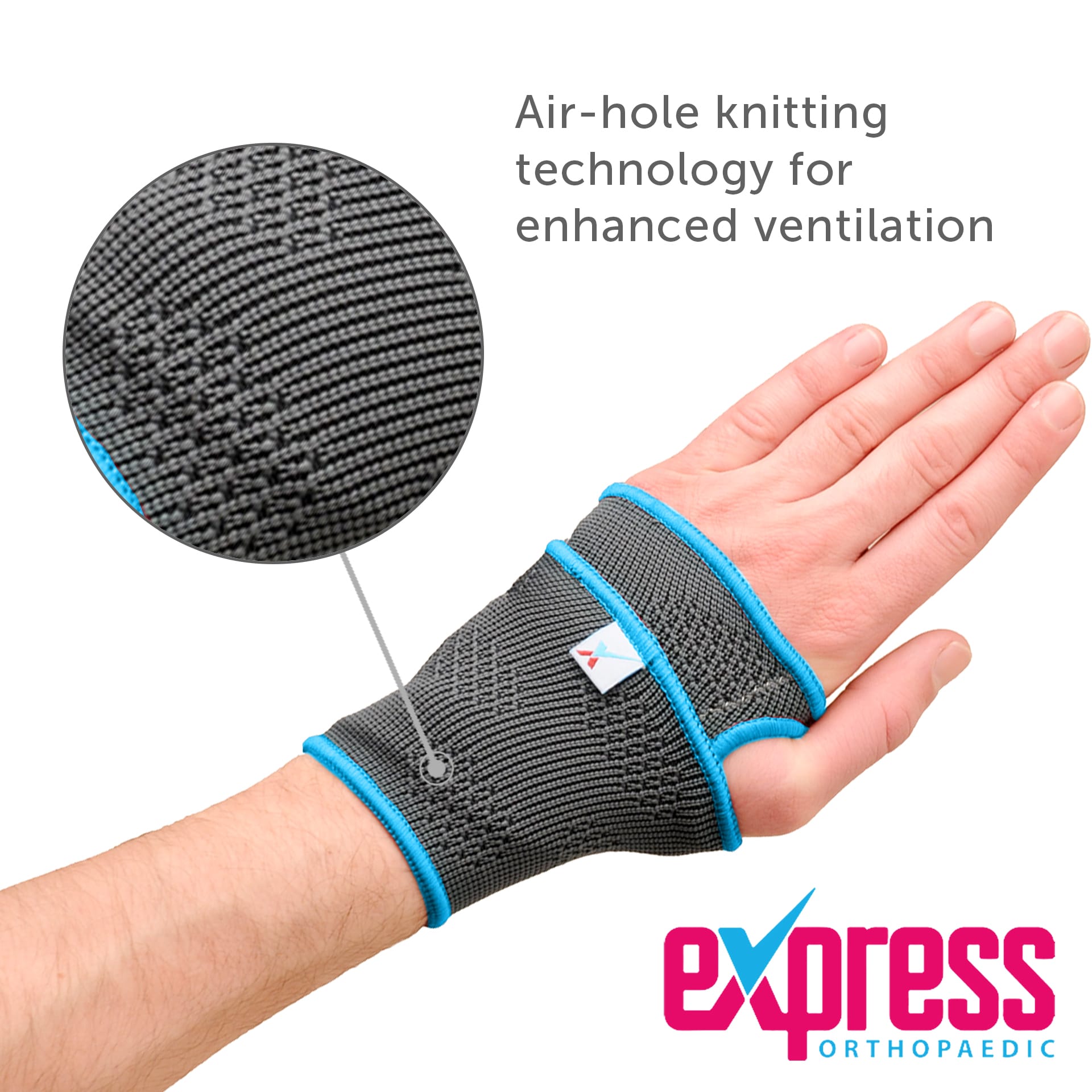 Woven Elastic Wrist Wrap