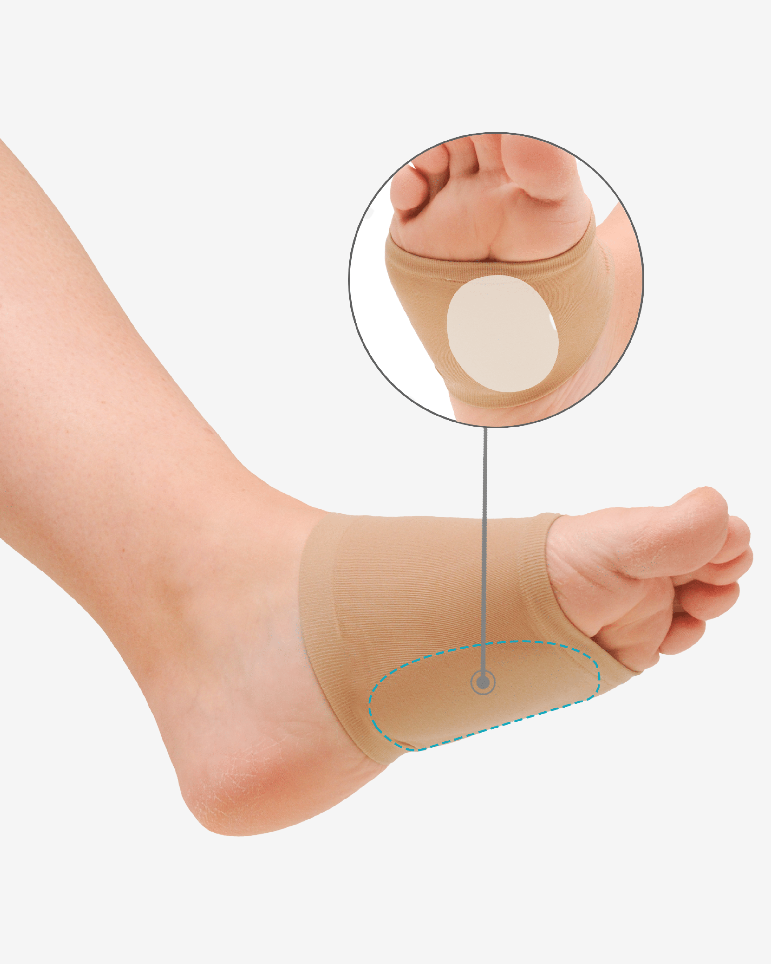 PediGel® Gel Arch Sleeve (Pair)