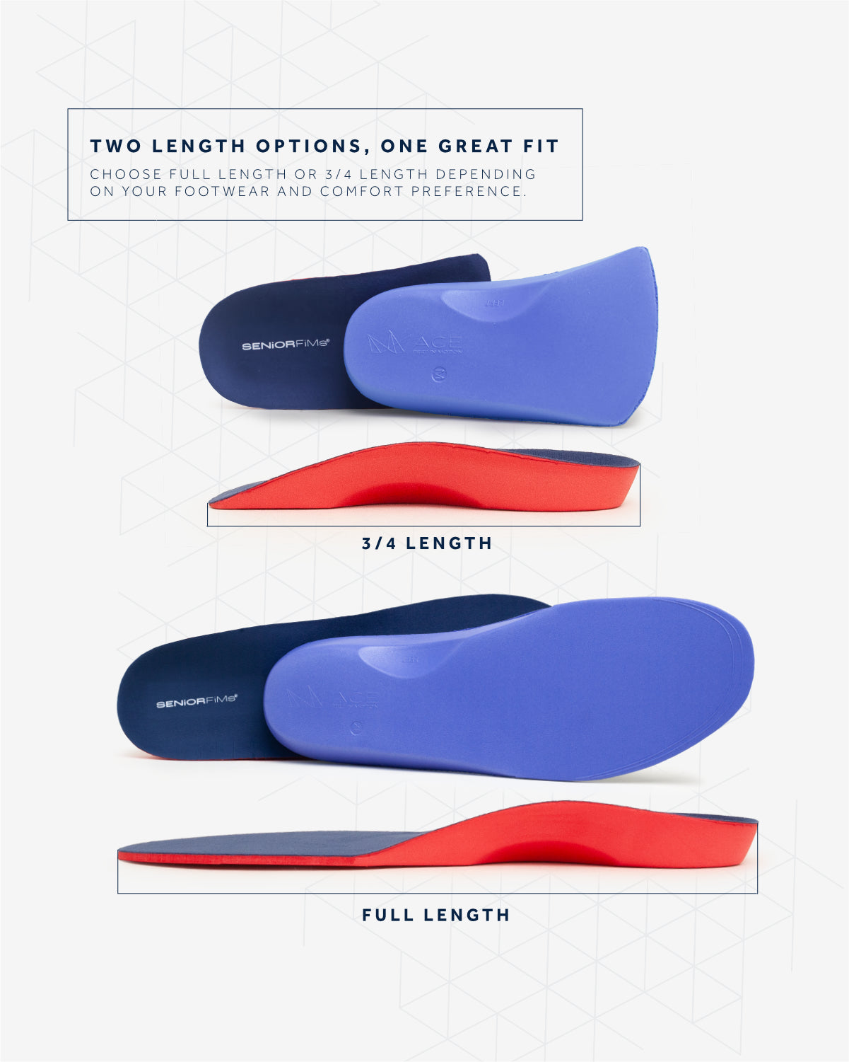 SeniorFiMs® Neutral Insoles