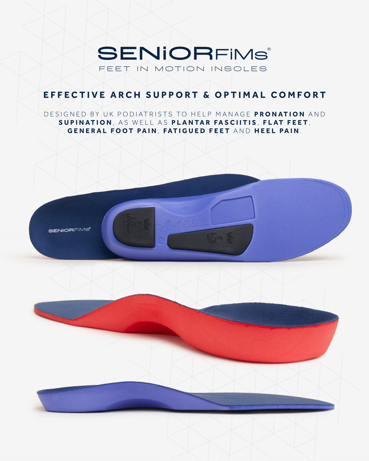 SeniorFims® Modular Insoles