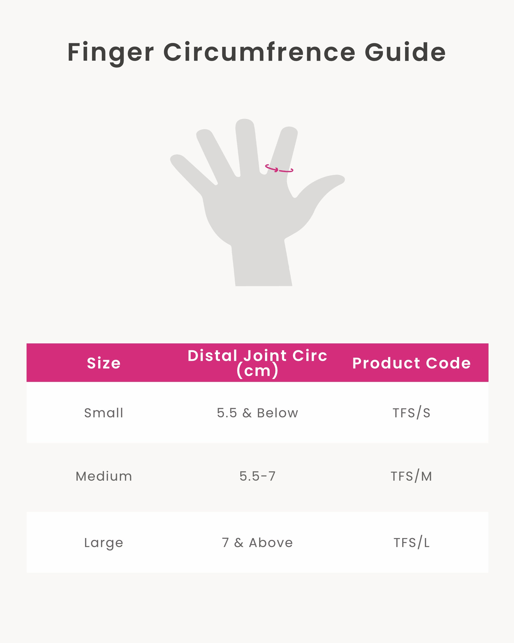 Aluminium Finger Splint
