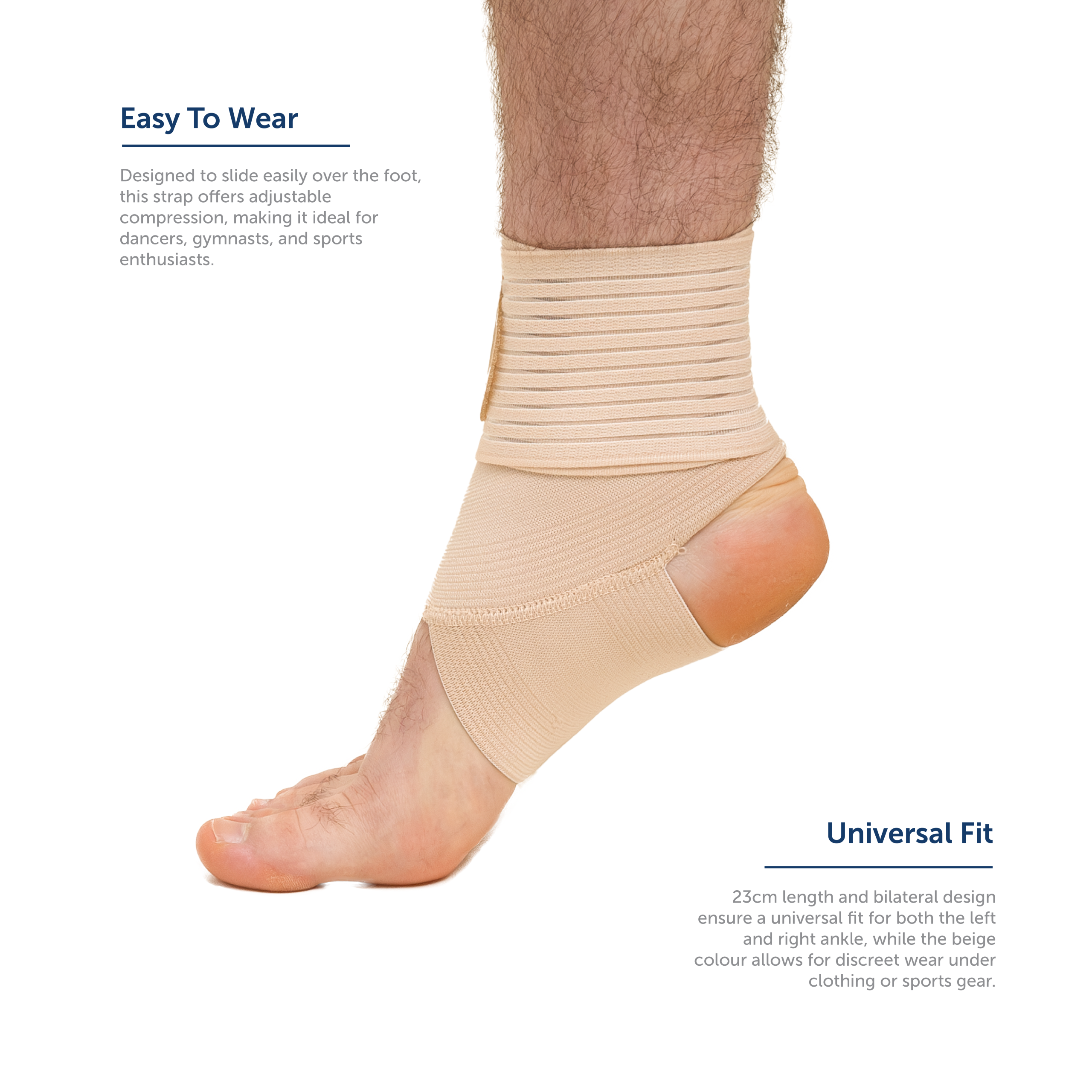 Elastic-Line Ankle Strap
