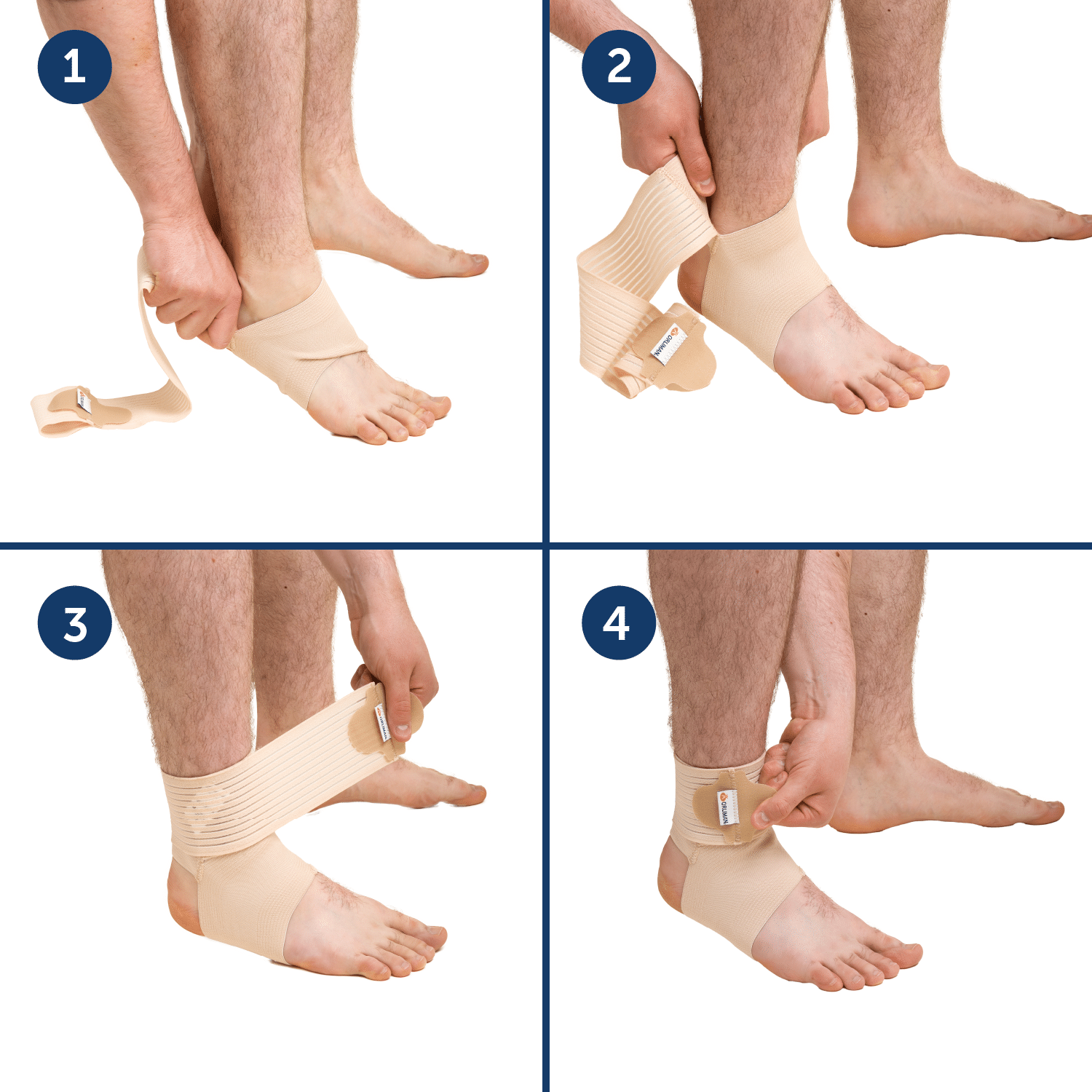 Elastic-Line Ankle Strap