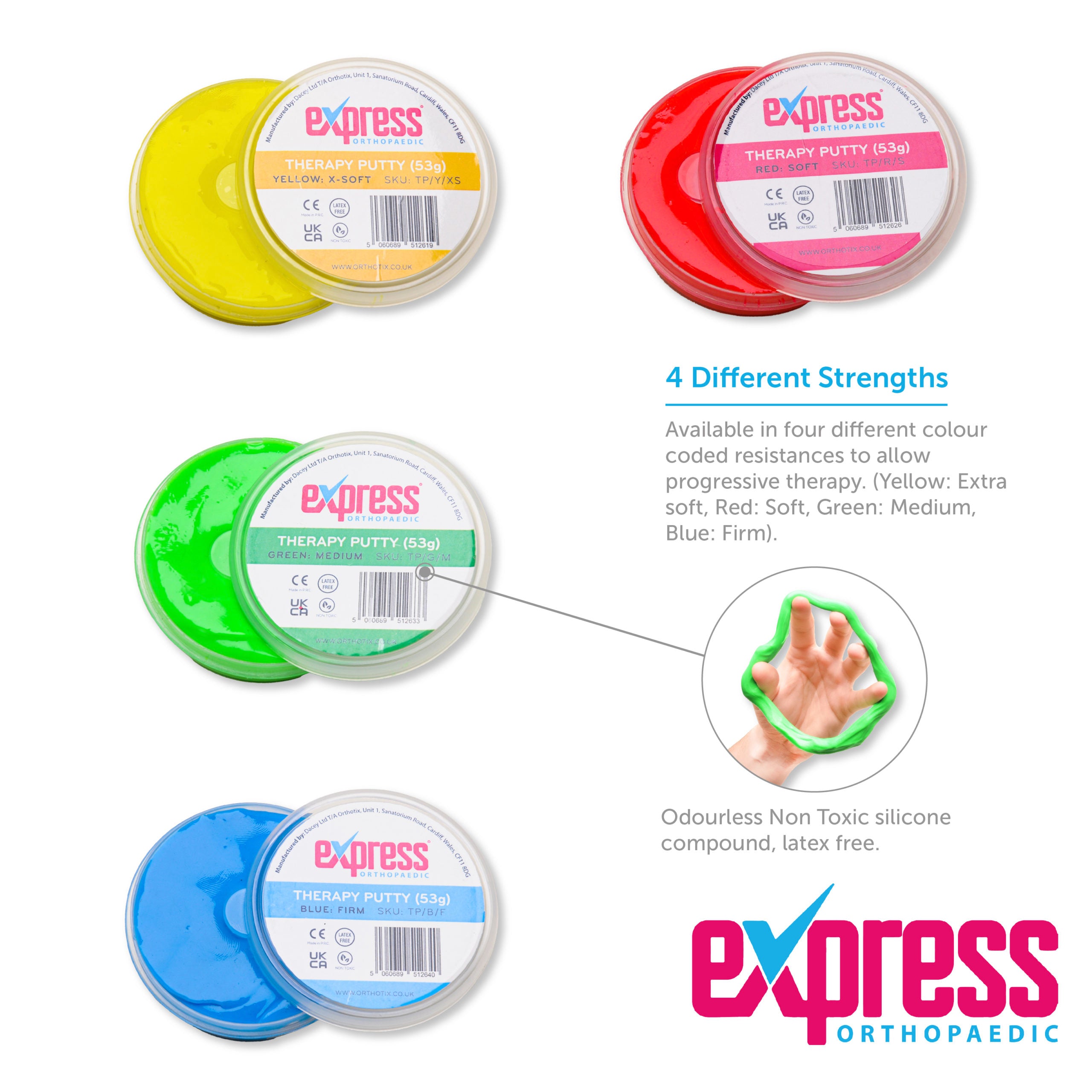 Hand Therapy Putty
