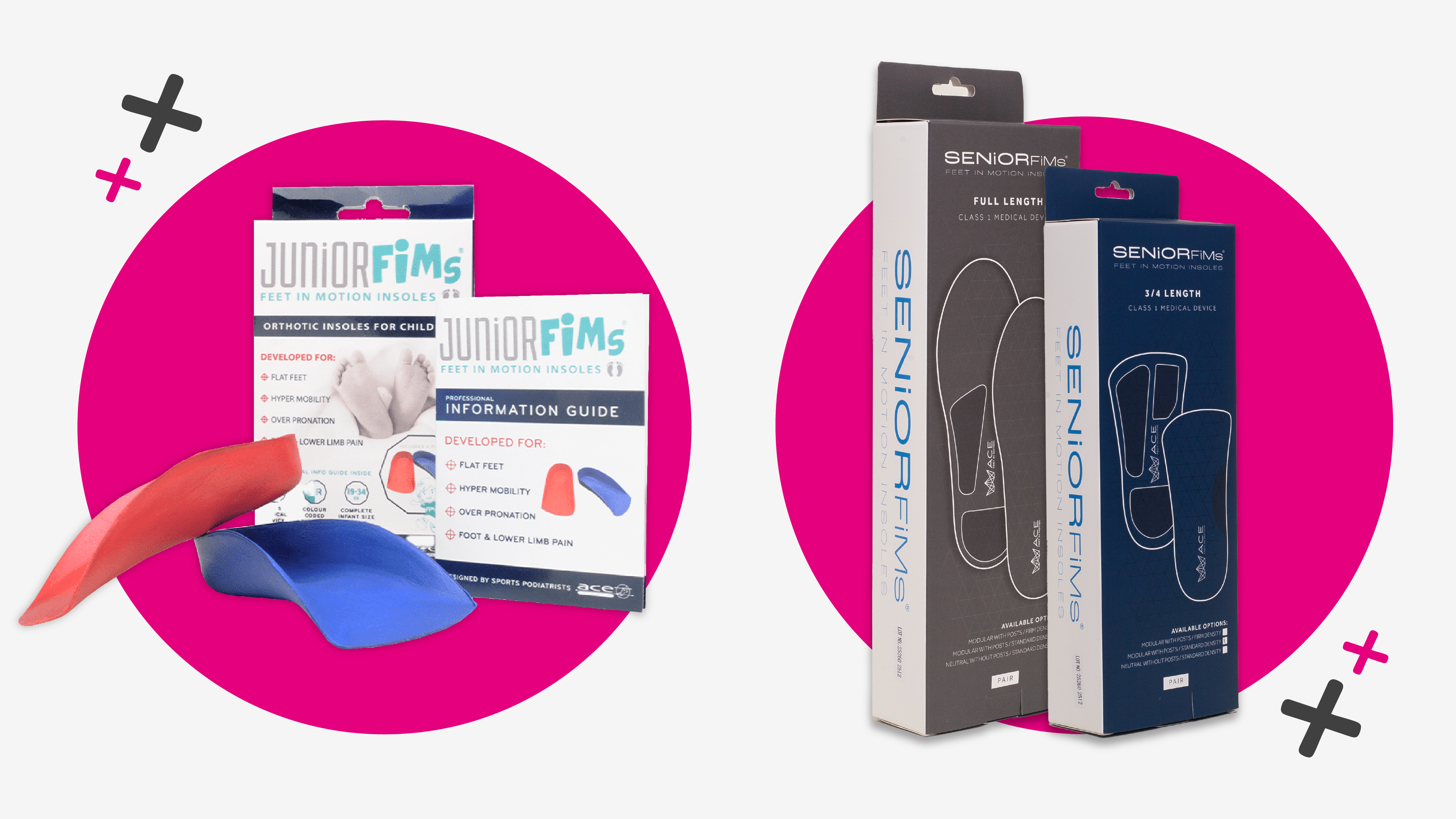 JuniorFiMs® to SeniorFiMs®: Expanding the Feet In Motion Insole Family