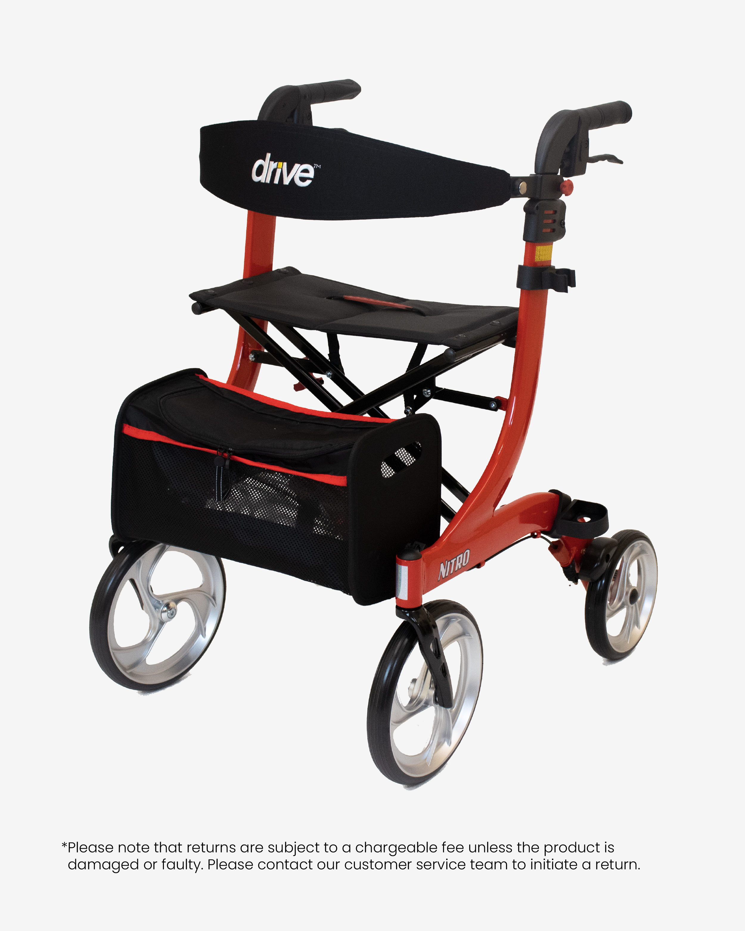 Nitro Rollator - Red