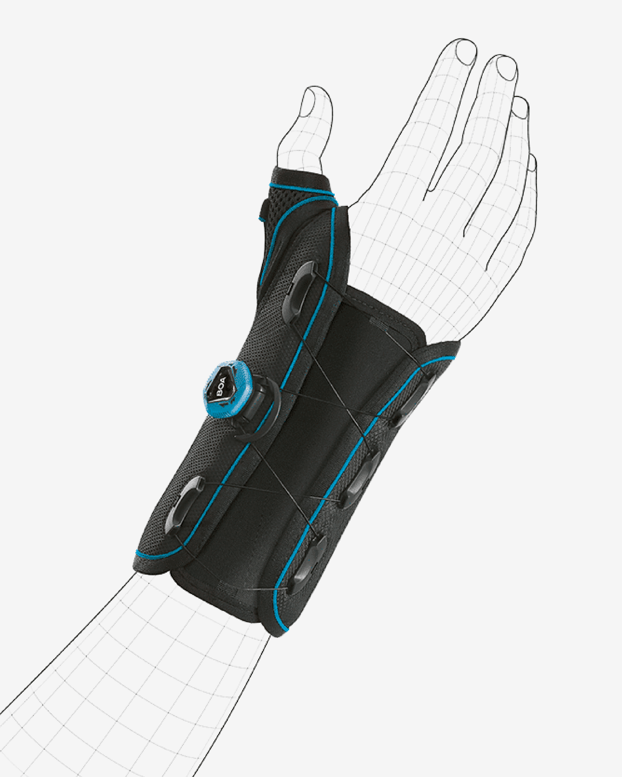 BOA® Semi-Rigid Wrist & Thumb Brace