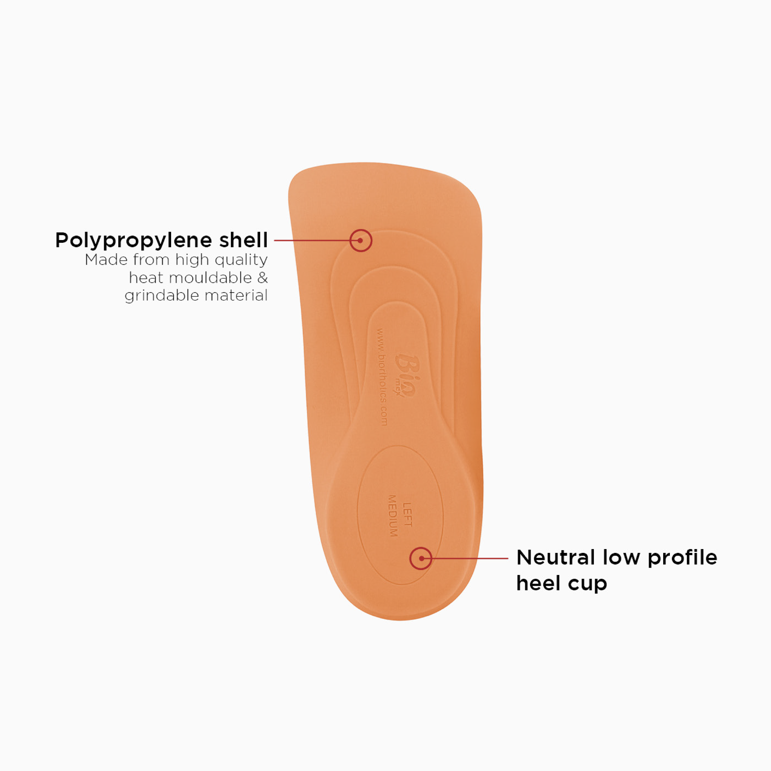 Bio Mex Medium Arch Insole