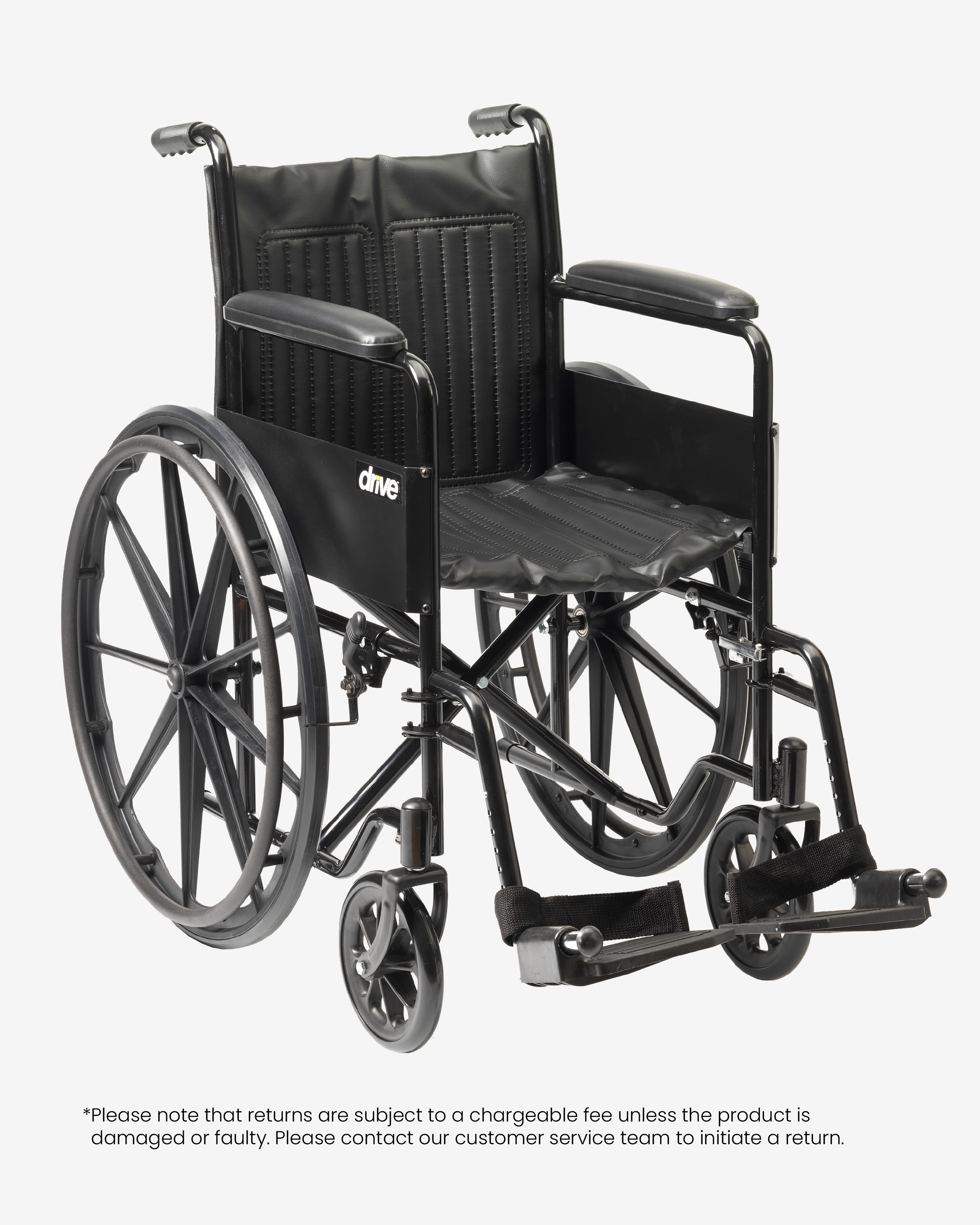 Budget Steel Wheelchair