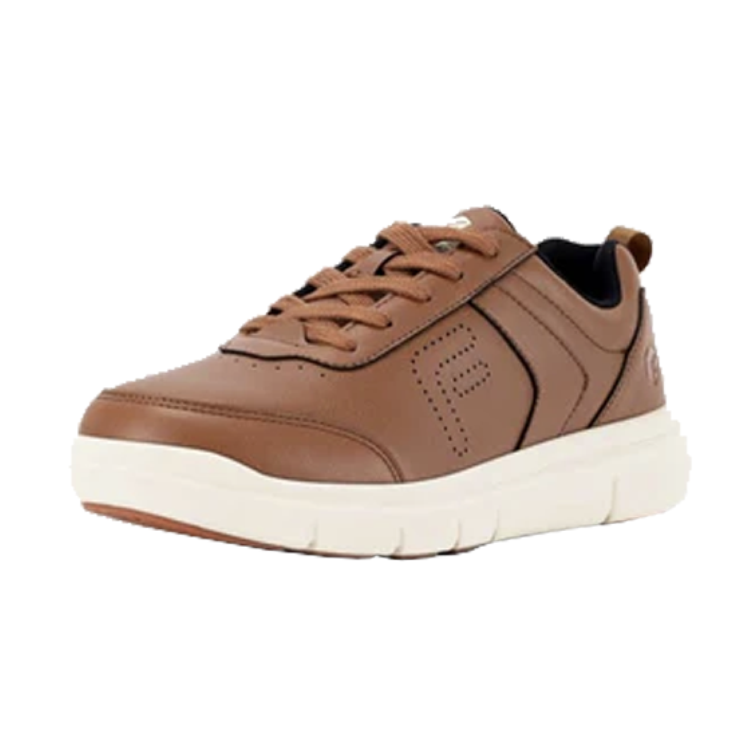 FitVille Men's BriskWalk Deluxe Lace-Up Business Casual Sneaker (V1)