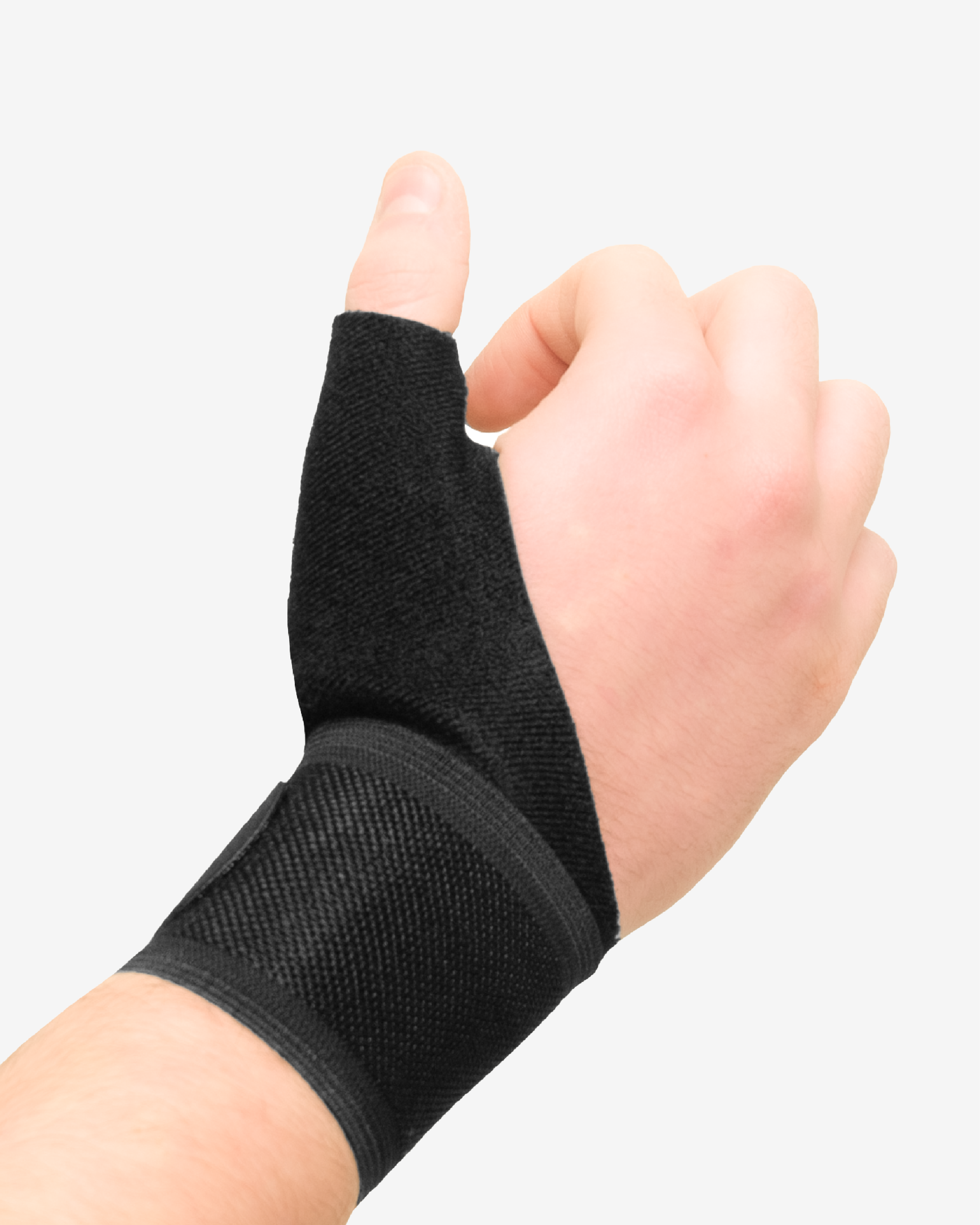 Elasticated Wrist Strap & Thumb Sleeve