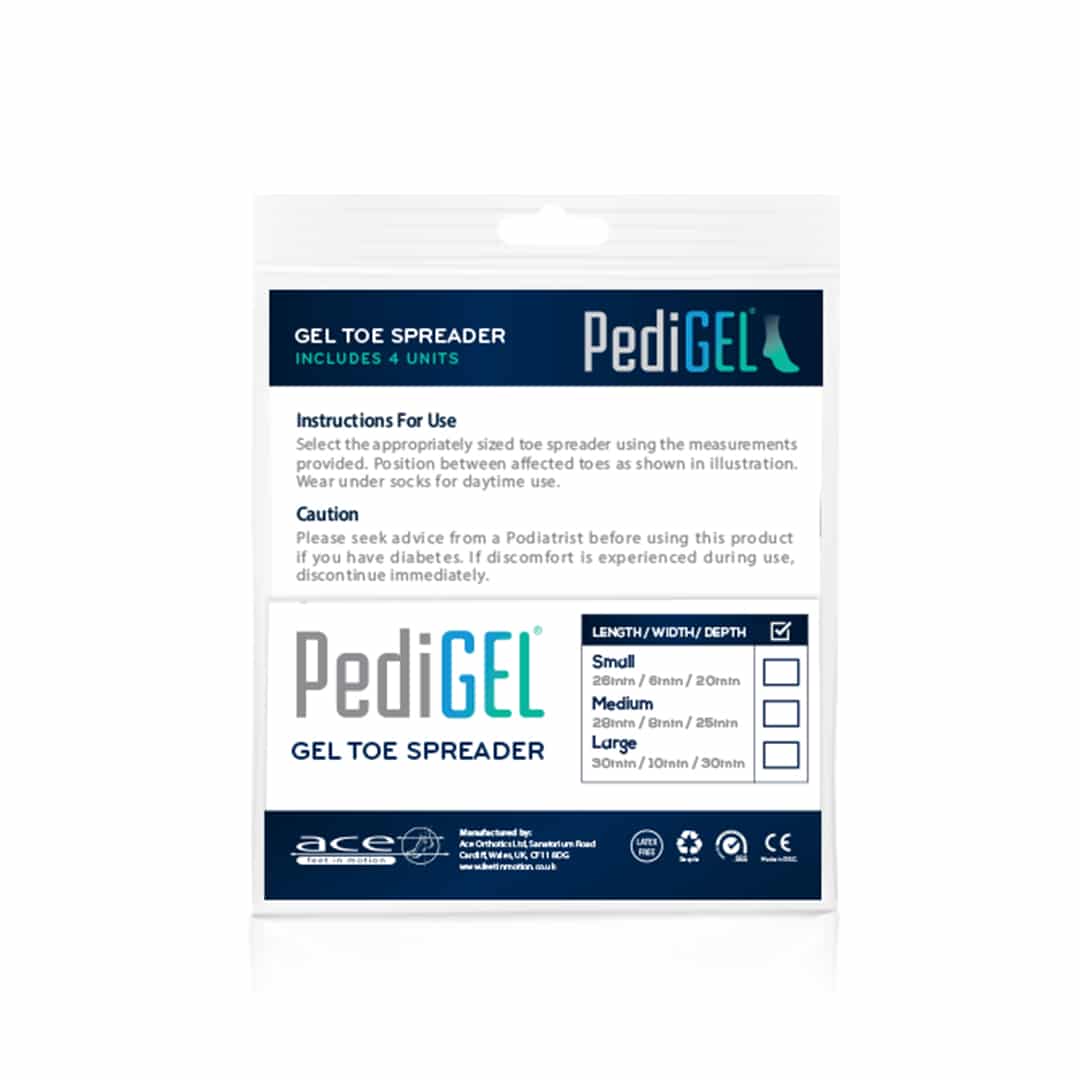 PediGel® Gel Toe Spreader (4 Units)