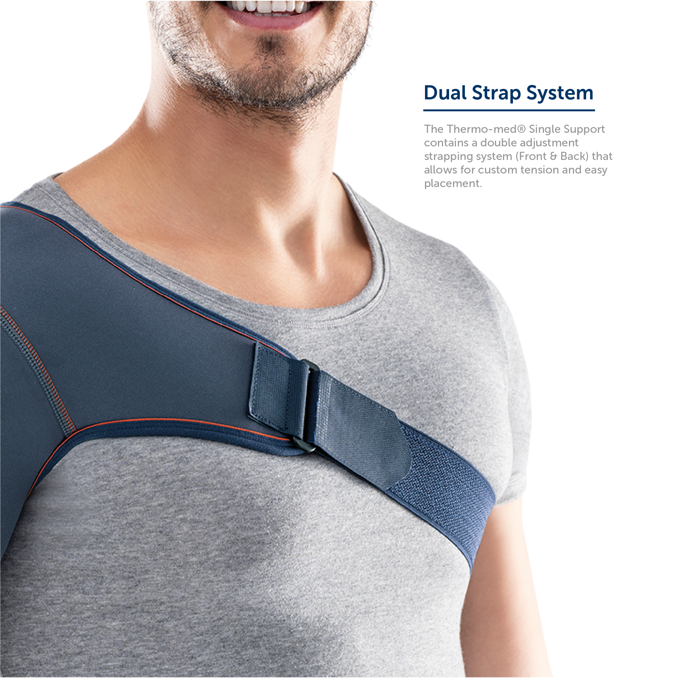 Thermo-med® Single Support | Shoulder Support | Orthotix | UK