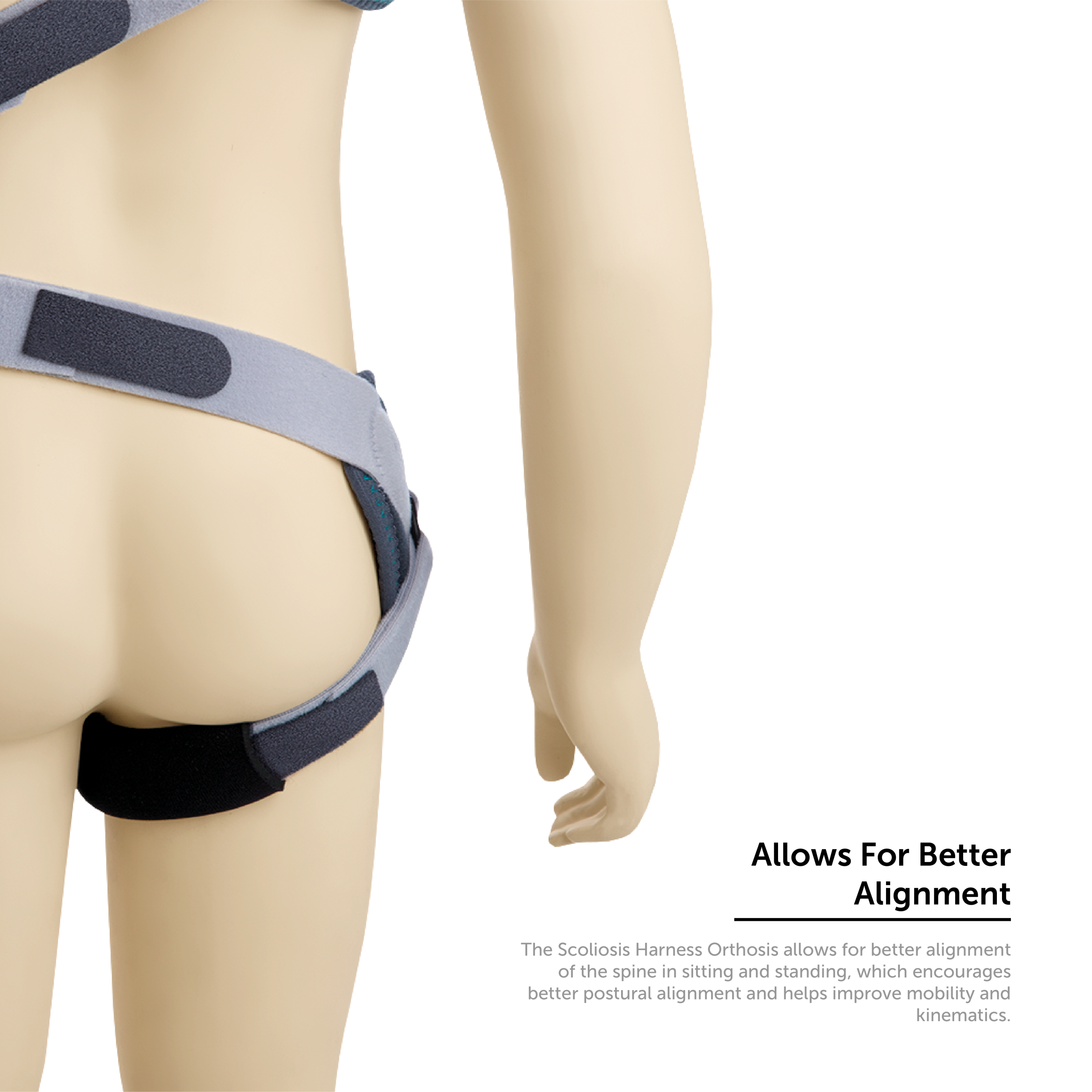 Allows for better alignment