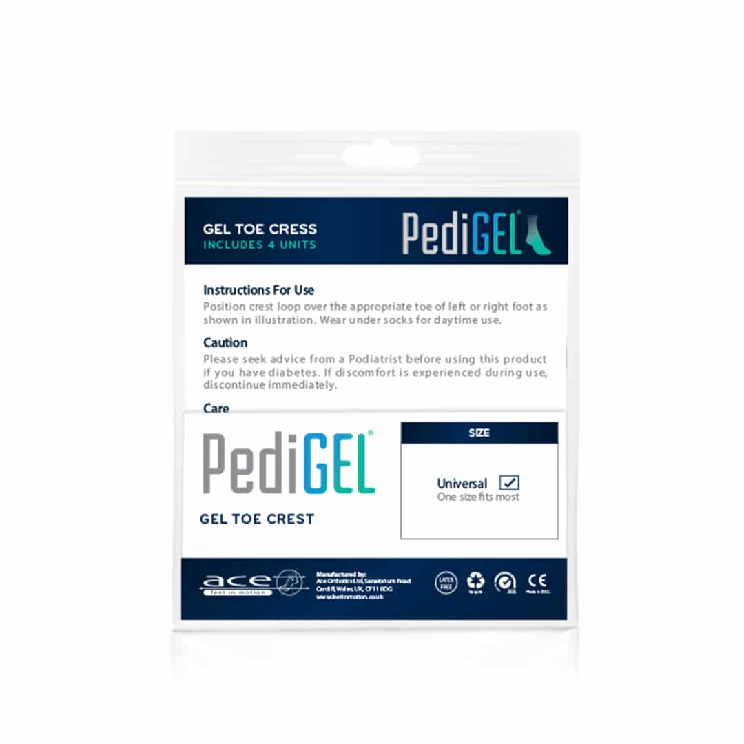 PediGel® Gel Toe Crest (4 Units)