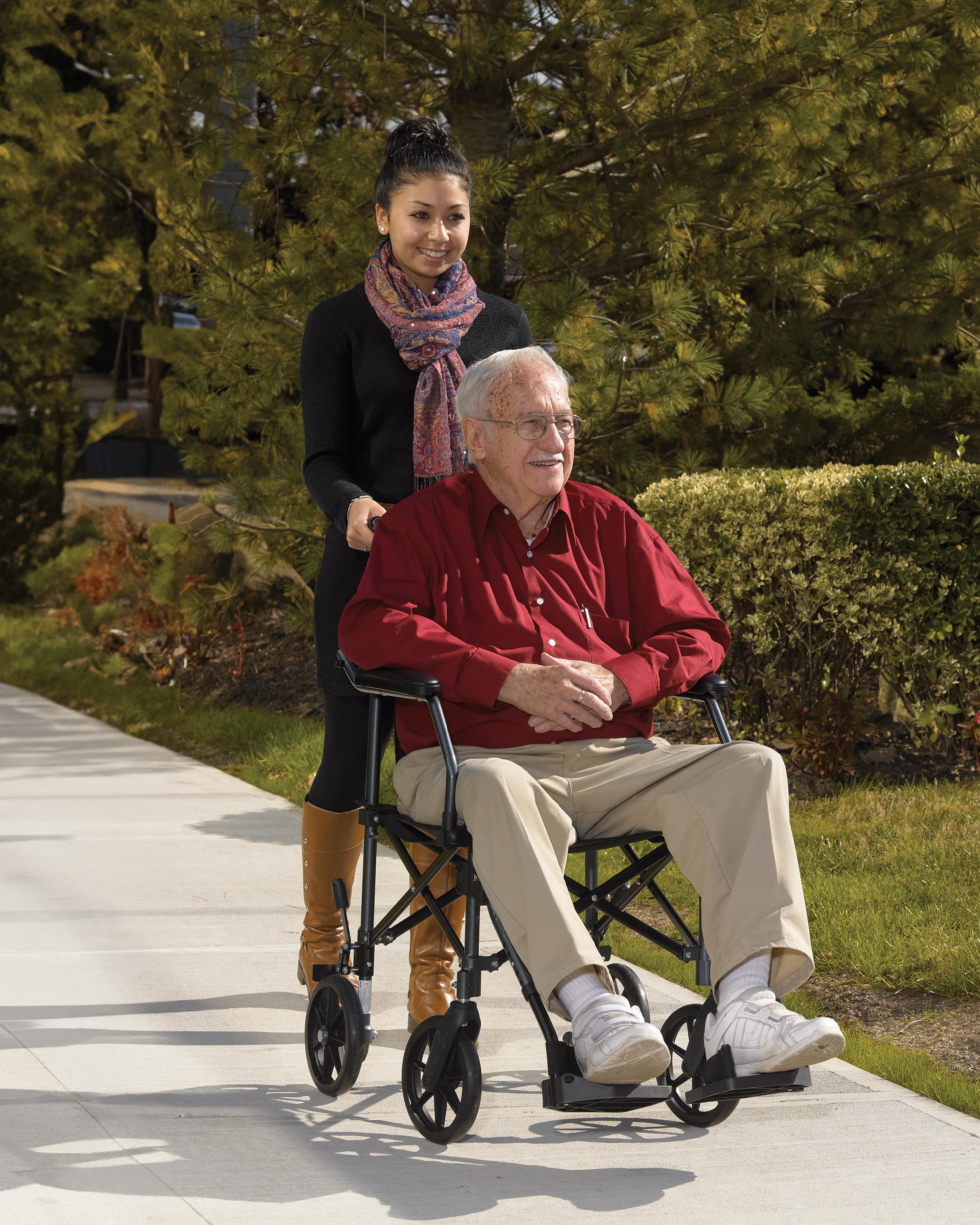 Aluminium Travelite Wheelchair