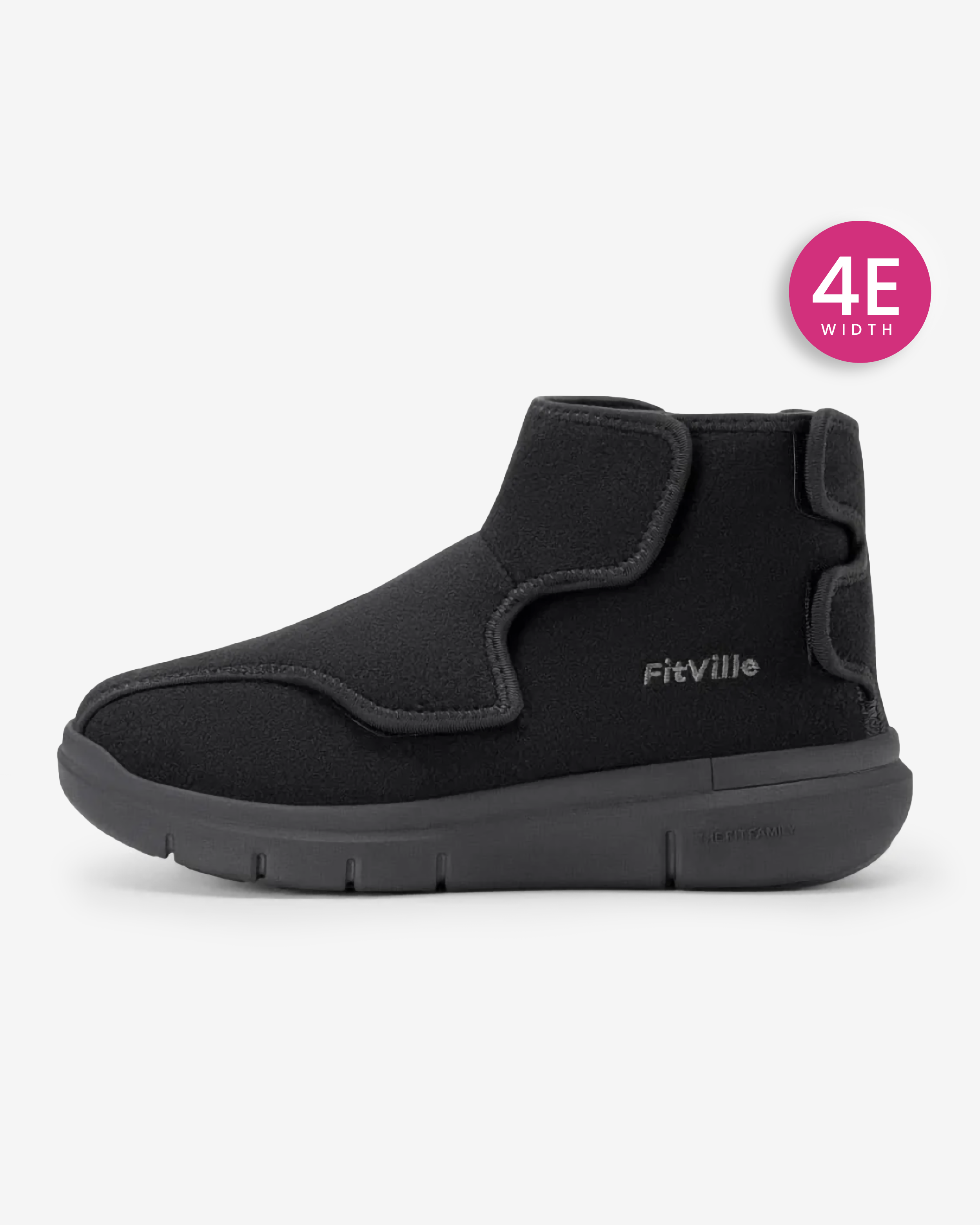 FitVille Women's EasyTop Diabetic Winter Boots V2