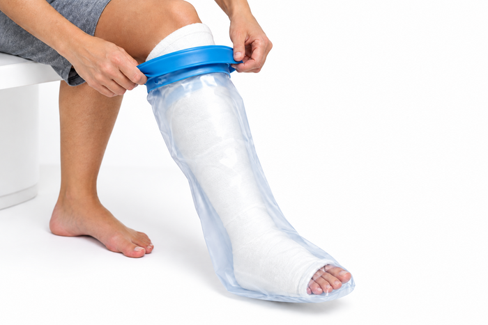 How Do You Put On a Waterproof Arm Cast Cover?