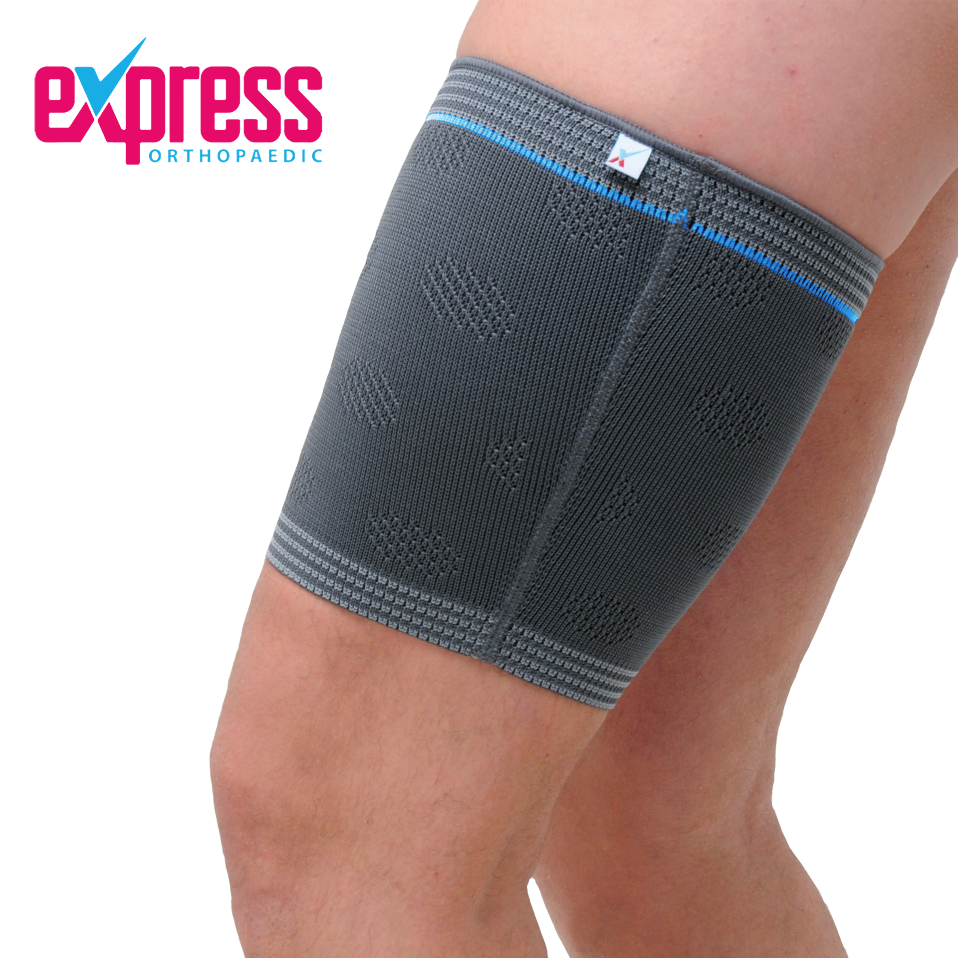 Woven Elastic Thigh Support - Ideal for sports - Orthotix uk