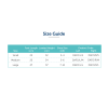 Dynamic Walk Ankle Foot Orthosis (Bilateral) Size Chart