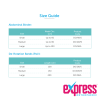 Express® De-Rotation Bands (Pair) Size Chart