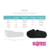 Post-operative Open Toe Shoe designed by Express Orthopaedic® - Size Guide