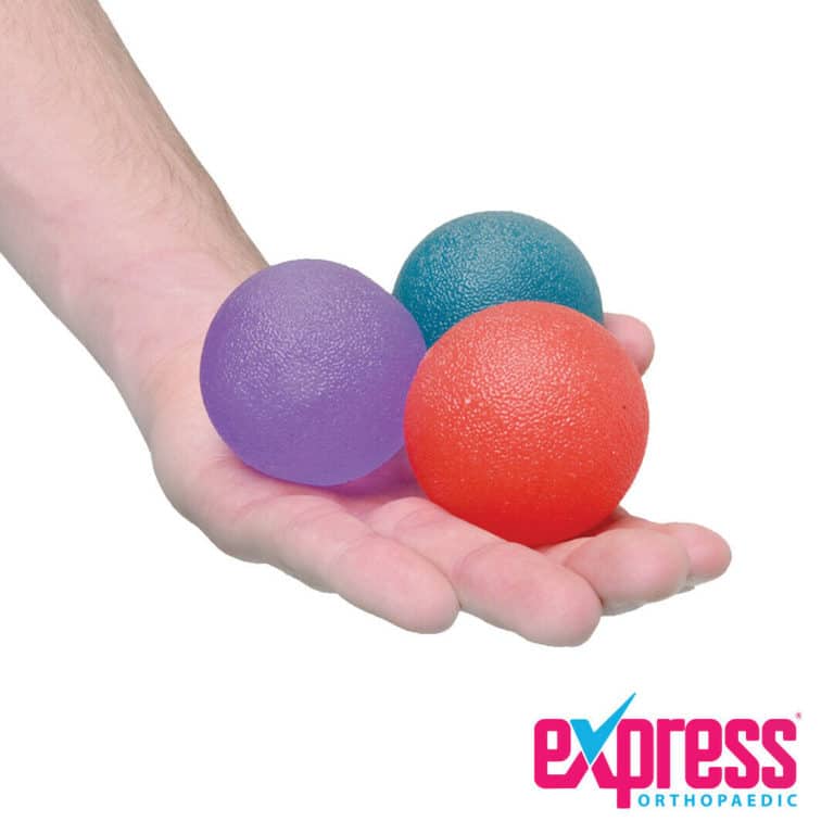 Hand Therapy Balls (Set of 3) Rehabilitation Orthotix UK £12.95
