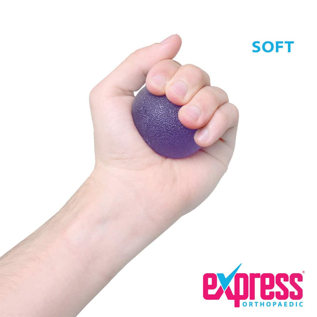 Hand Therapy Balls Set of 3 Rehabilitation Orthotix UK 12.95