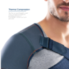 Utilises Thermal Compression on the shoulder