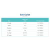 Olriman® Full Length Lined Silicone Insole Size Chart