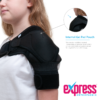 Incorporates an internal pouch which can accomodate a heat therapy gel pad