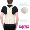 Constructed from breathable multi-band elastic fabric helping to improve posture