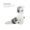 Dyna-Ort® Pelican Hinged Plantarflexion Ankle Foot Orthosis is a two shell brace