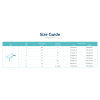 Dyna-Ort® Piper Inframalleolar Foot Orthosis Size Chart