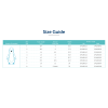 Dyna-Ort® Penguin Plantarflexion Ankle Foot Orthosis Size Chart