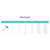 Dyna-Ort® Pelican Hinged Plantarflexion Ankle Foot Orthosis Size Chart