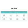 Adjustable Cervical Collar Size Chart