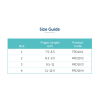 Orliman® Immobilising Finger Glove Splint Attachment Size Guide