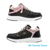 Friendly Shoes Black Leopard Dahlia Pink - Image 4